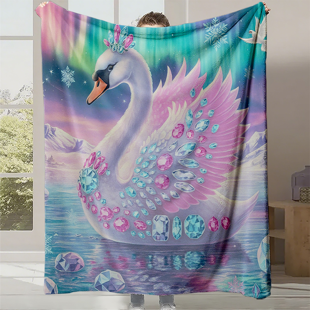 Home Office For Mac - 1pc Luxurious Flannel Blanket - Soft