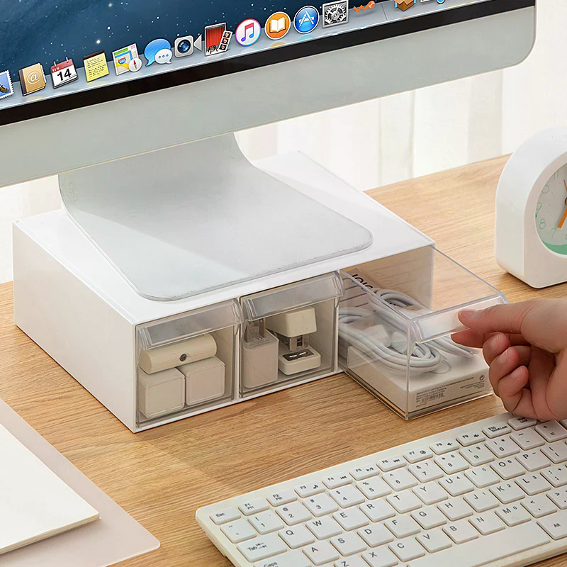 Monitor Riser Stand - Transparent Computer Monitor Stand Riser Bracket