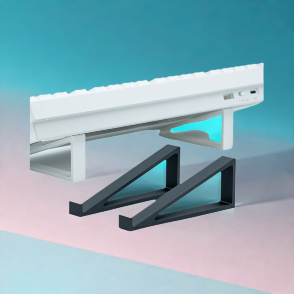 Monitor Riser Stand - 1 Pair New Portable Keyboard Elevated