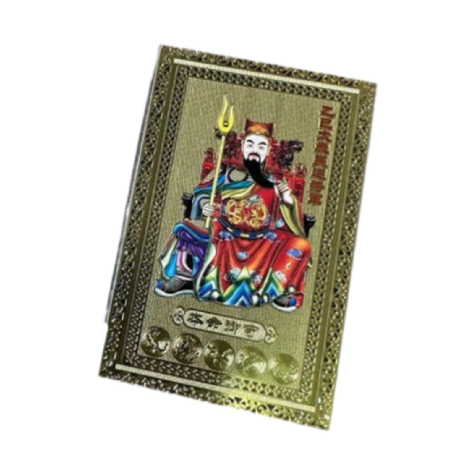 Home Office Feng Shui - Feng Shui Amulet Card Alloy Buddhist