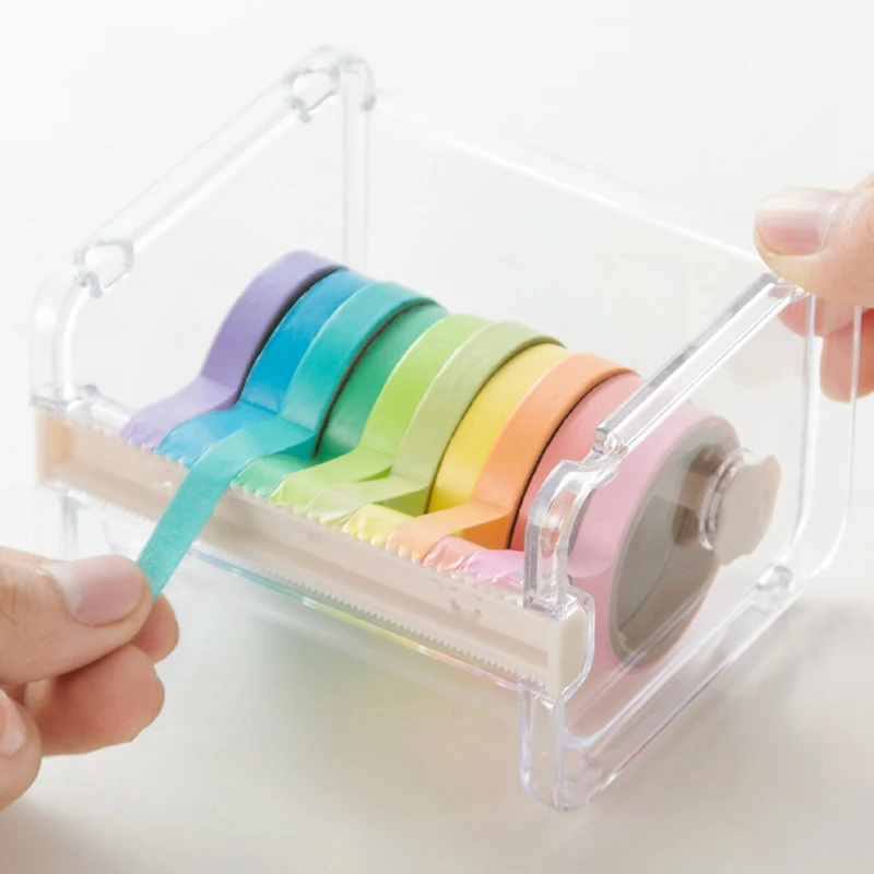 Home Office Organization - All-in-One Masking Tape Cutter & Storage