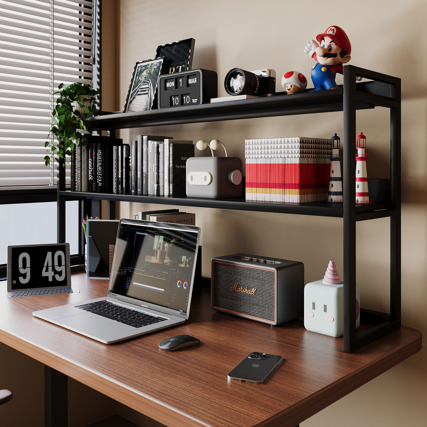 Desk Shelf Organizer 3-Tier Ve - Home Office Bookshelves incelemesi ve fiyatı