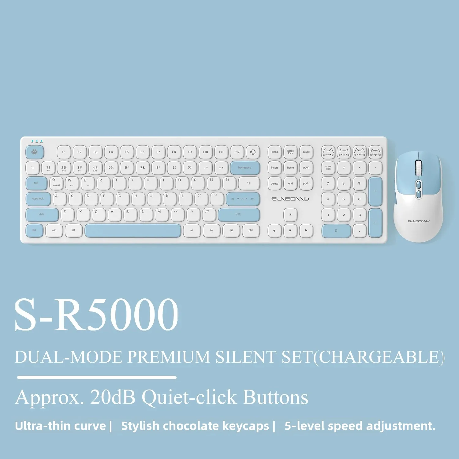 Cute Silent Keyboard and Mouse - Home Office For Mac incelemesi ve fiyatı