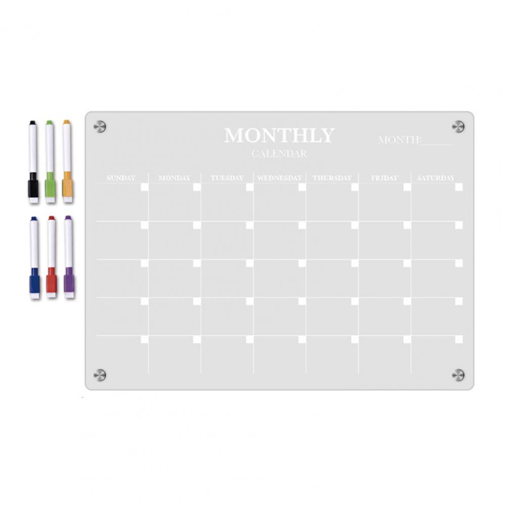 Acrylic Planning Board Magneti - Magnetic Calendar Board incelemesi ve fiyatı