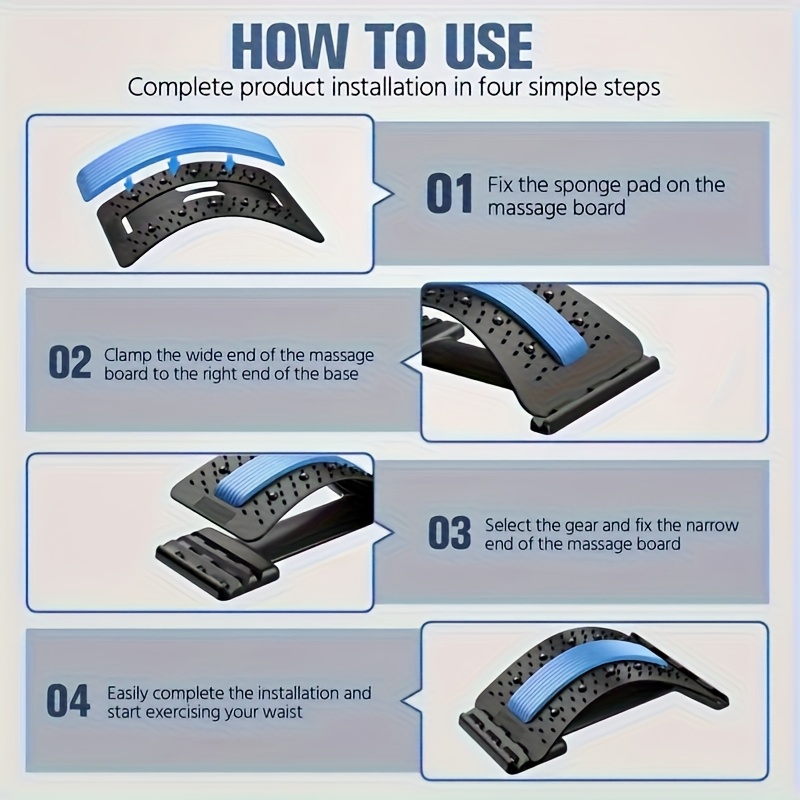 3-Level Back Stretcher Posture - Home Office Equipment incelemesi ve fiyatı