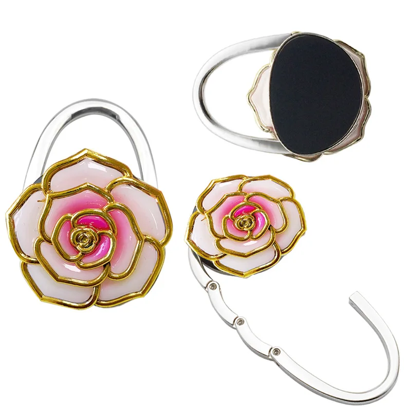 Rose Flower Foldable Bag Holde - Home Office Hidden Desk incelemesi ve fiyatı