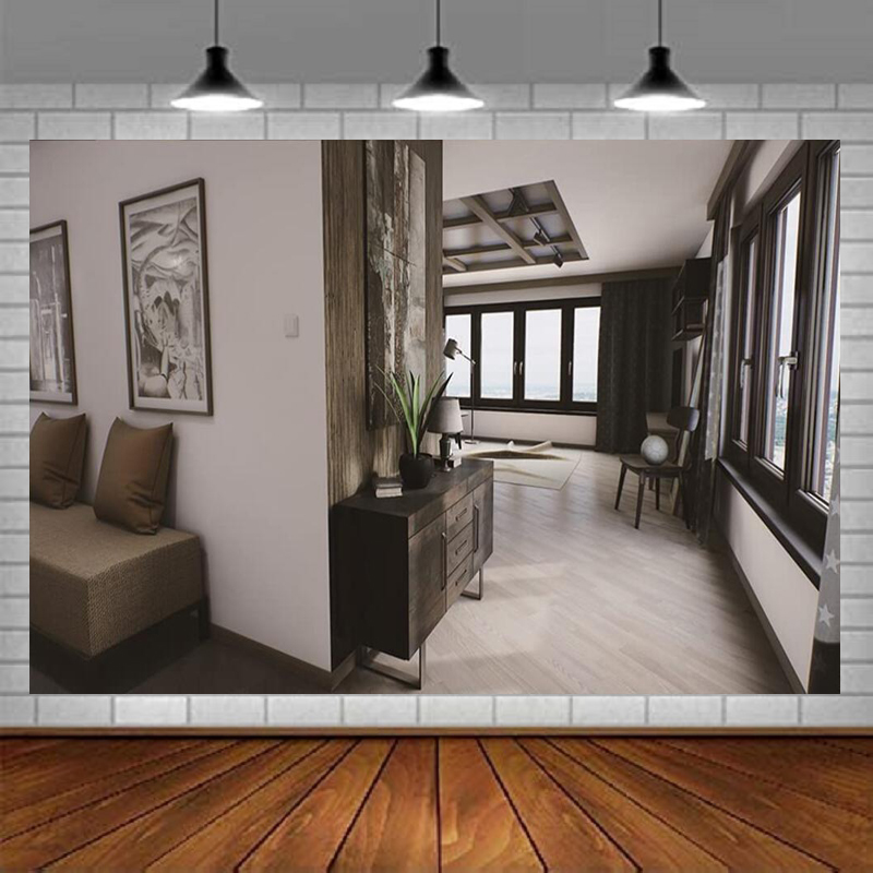 Office Photography Backdrop Co - Home Office Zoom Background incelemesi ve fiyatı