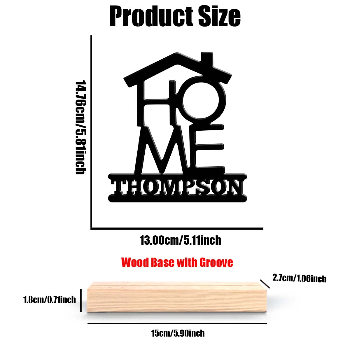 1Pc Csutom Home House Shape Wo - Home Office Decor incelemesi ve fiyatı