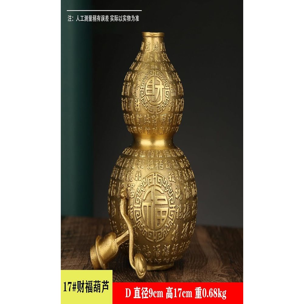 Copper Good Fortune Gourd for  - Home Office Feng Shui incelemesi ve fiyatı