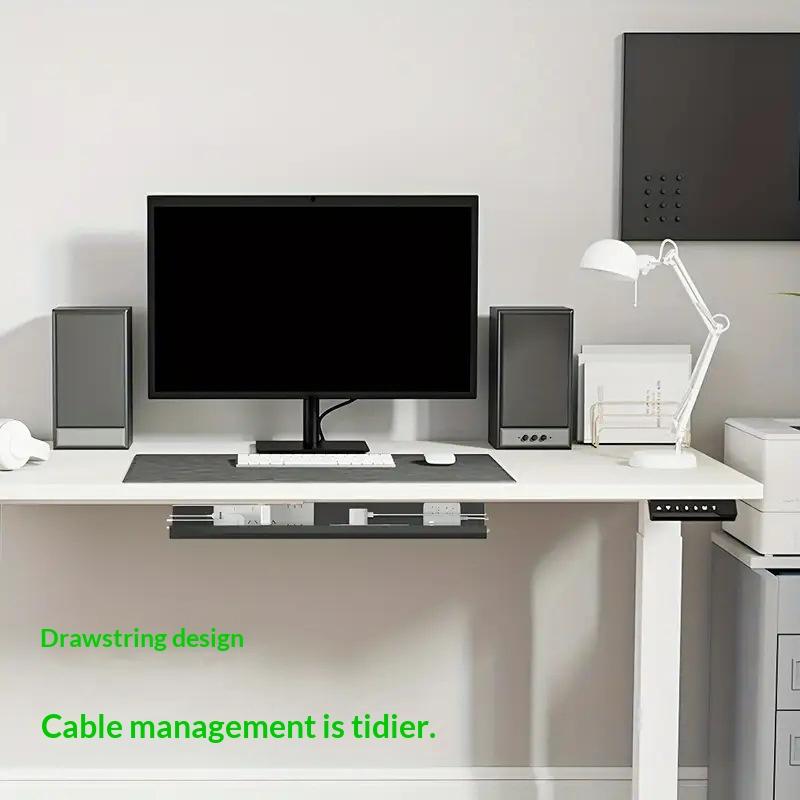 1PC 40cm/15.75inch PVC Under T - Home Office Hidden Desk incelemesi ve fiyatı