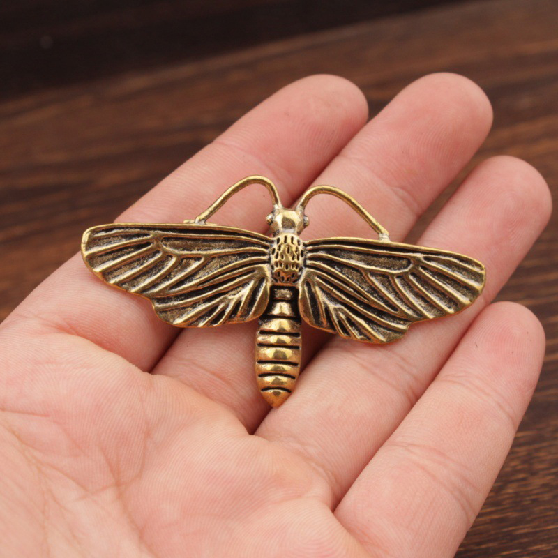 Hot Sale 1/3Pcs Brass Moth Scu - Home Office Bookshelves incelemesi ve fiyatı