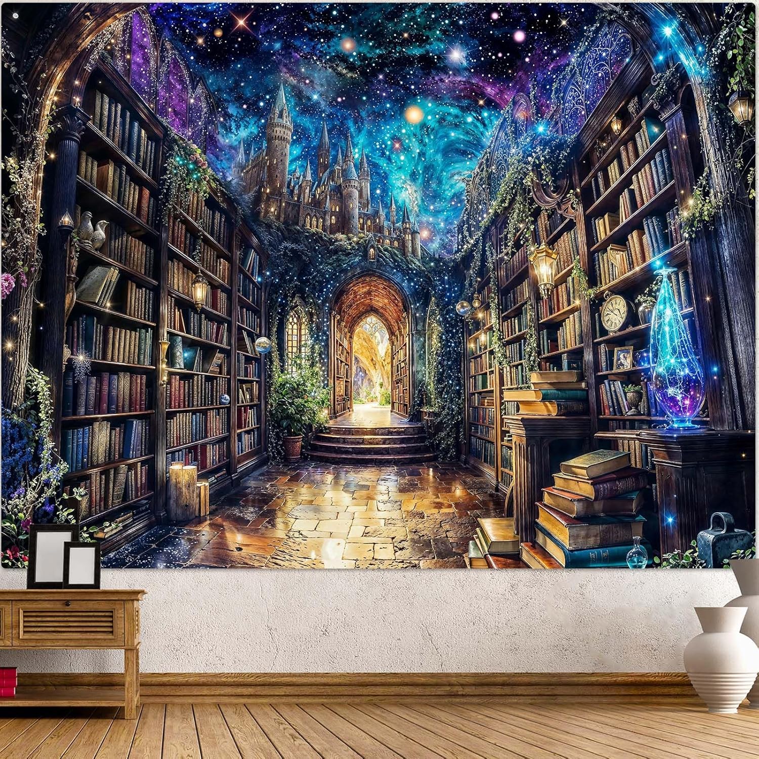 Magic bookshelf library tapest - Home Office Bookshelves incelemesi ve fiyatı