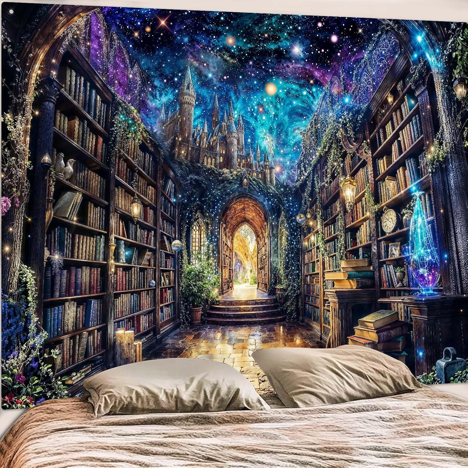 Magic bookshelf library tapest - Home Office Bookshelves incelemesi ve fiyatı