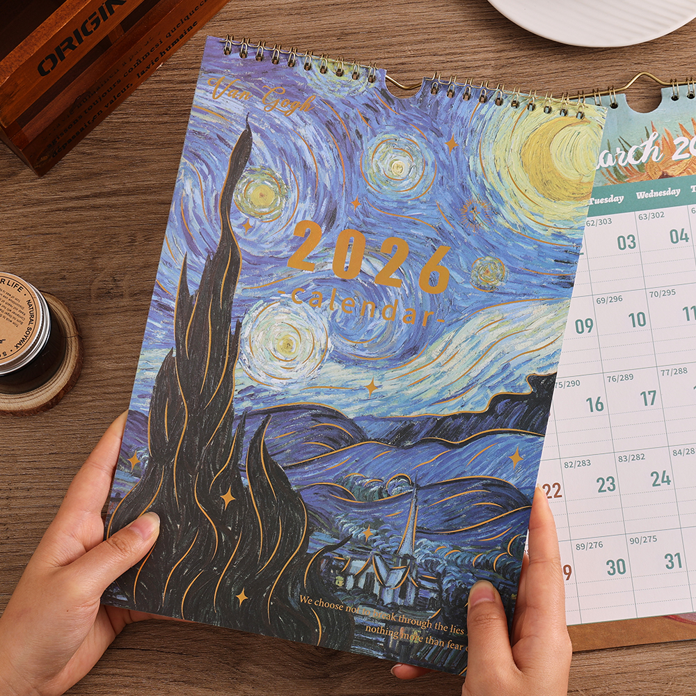 2026 A4 Wall Calendar 12-Month - Home Office Organization incelemesi ve fiyatı