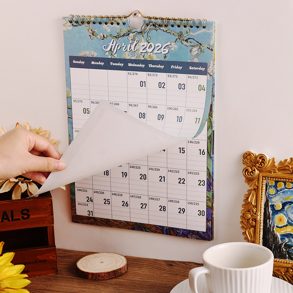 2026 A4 Wall Calendar 12-Month - Home Office Organization incelemesi ve fiyatı