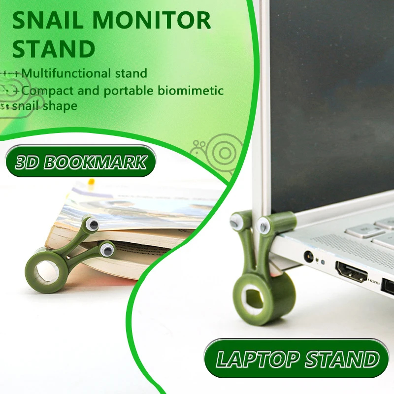 Cute and Quirky Snail-Shaped D - Monitor Riser Stand incelemesi ve fiyatı