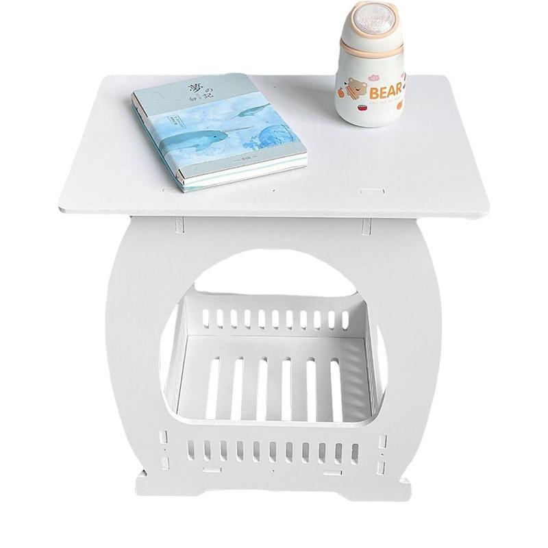 End Table White Nightstand Cof - Home Office Hidden Desk incelemesi ve fiyatı