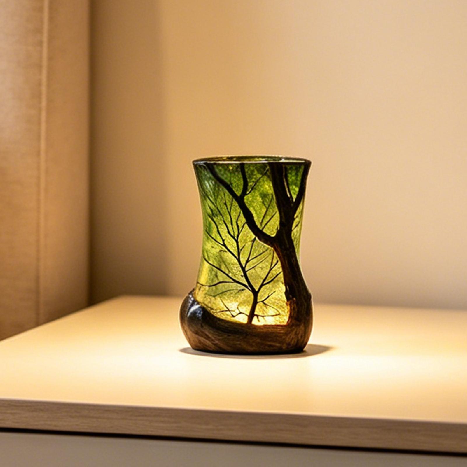 Bedside Table Lamp Forest Nigh - Home Office Decor incelemesi ve fiyatı