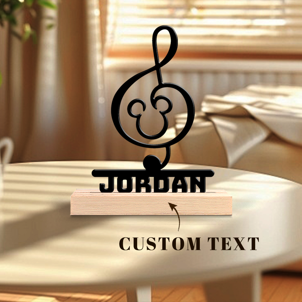 1Pc Csutom Name Musical Note W - Home Office Decor incelemesi ve fiyatı