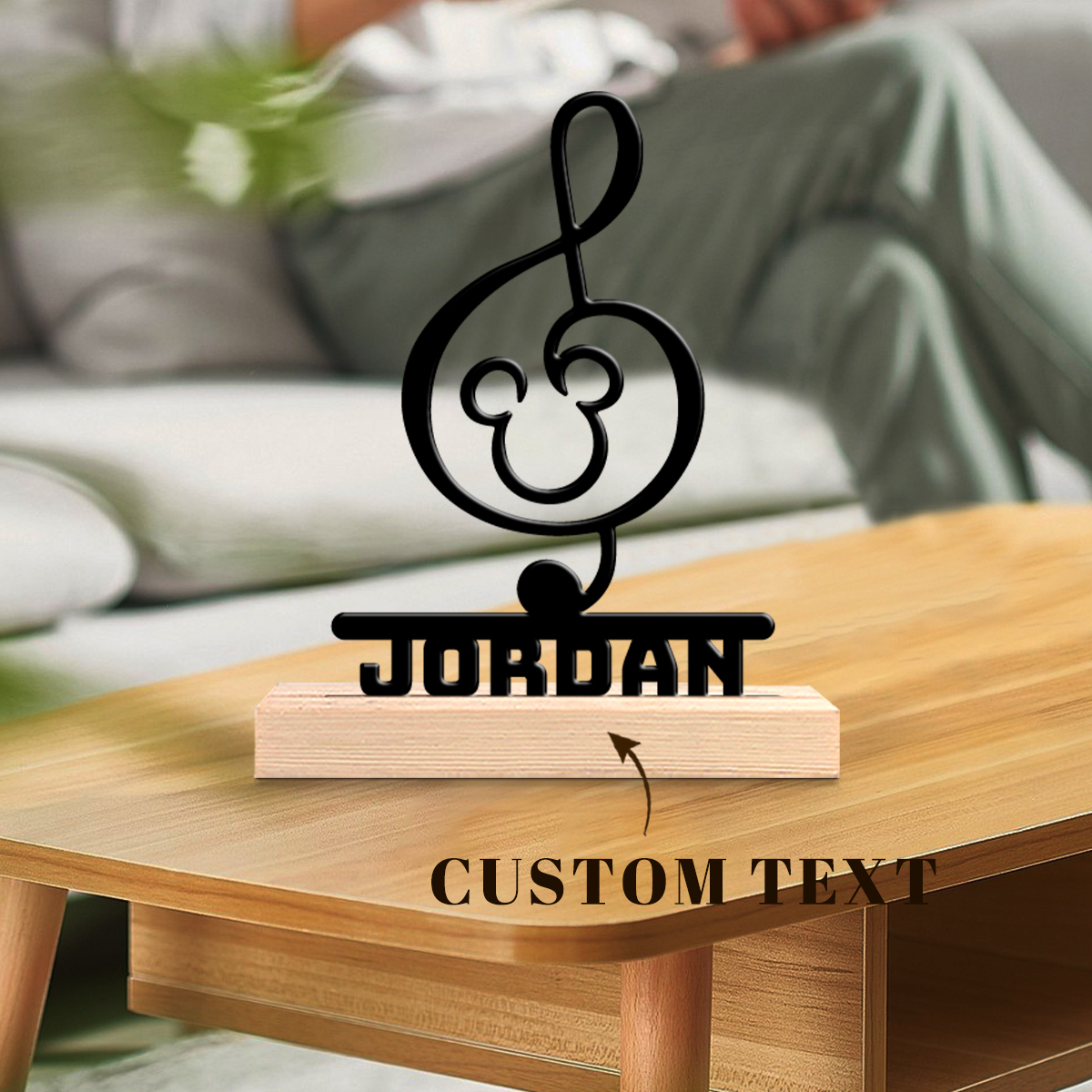 1Pc Csutom Name Musical Note W - Home Office Decor incelemesi ve fiyatı