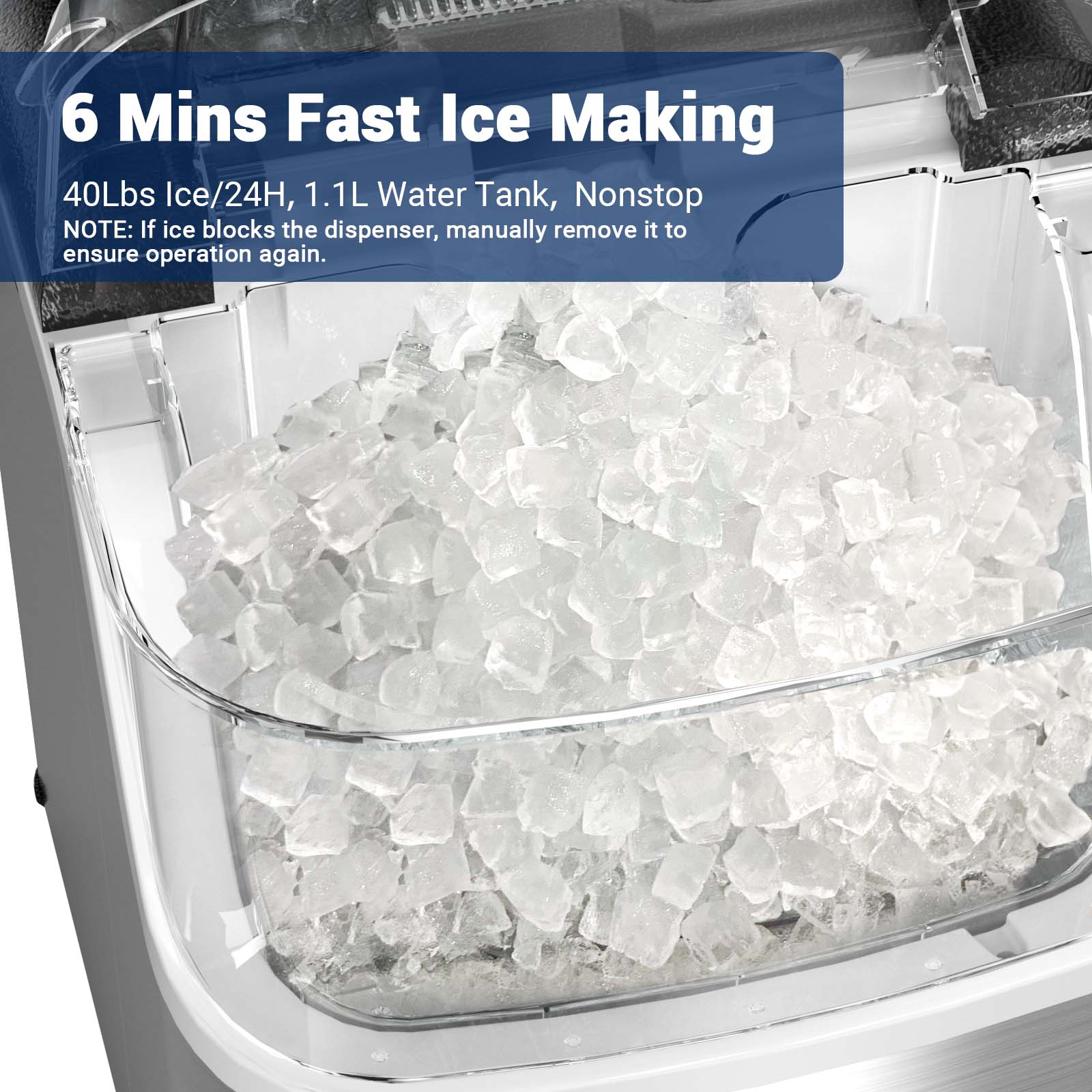 Nugget ice Maker countertop, S - Home Office Equipment incelemesi ve fiyatı