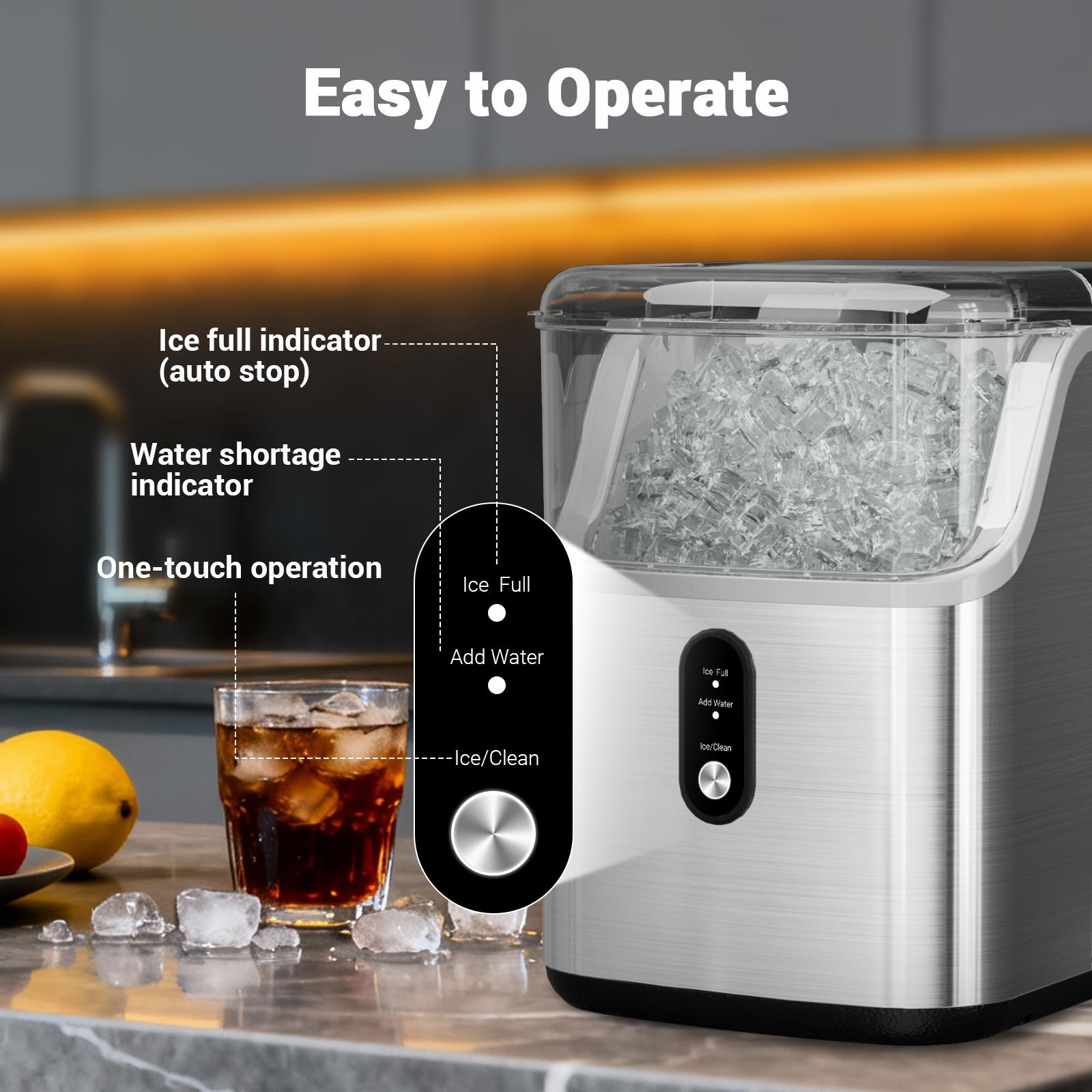 Nugget ice Maker countertop, S - Home Office Equipment incelemesi ve fiyatı
