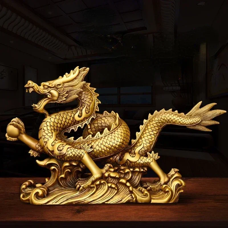 Feng Shui Lucky Copper Dragon  - Home Office Feng Shui incelemesi ve fiyatı