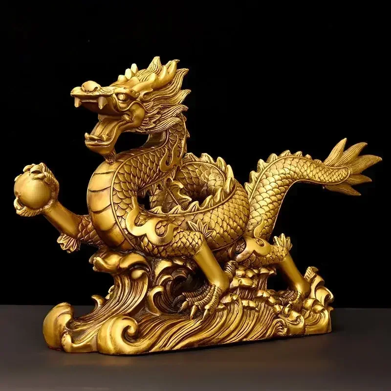 Feng Shui Lucky Copper Dragon  - Home Office Feng Shui incelemesi ve fiyatı