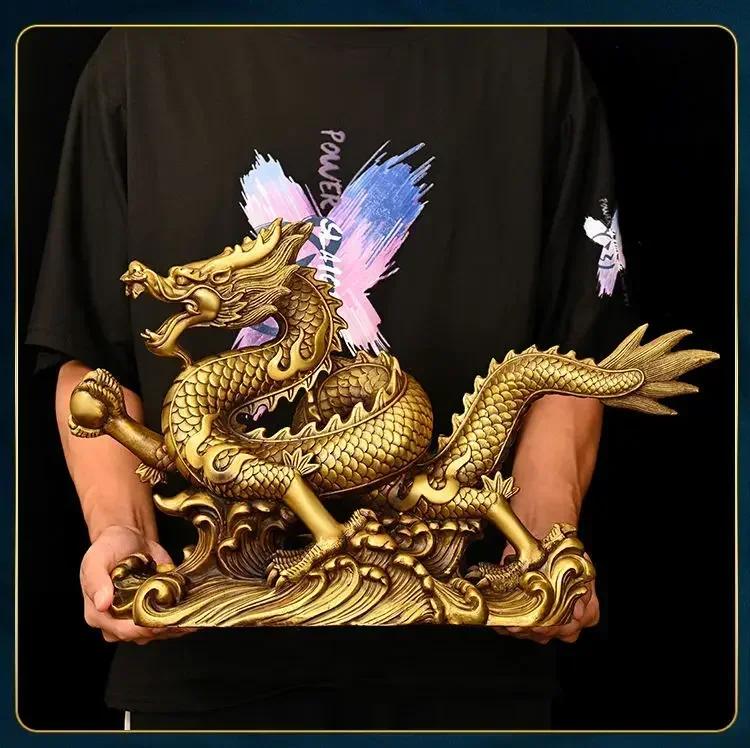 Feng Shui Lucky Copper Dragon  - Home Office Feng Shui incelemesi ve fiyatı