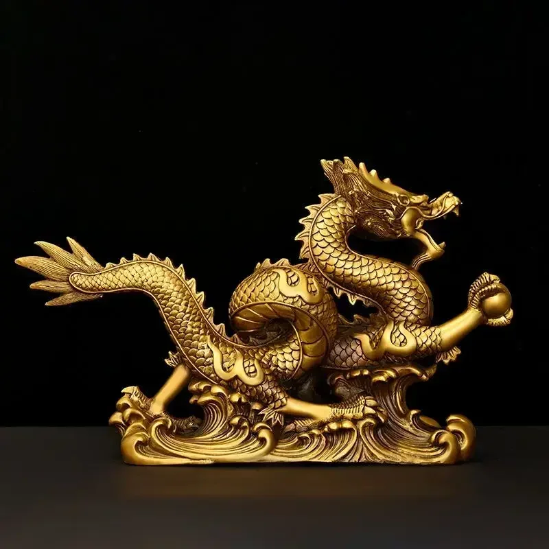 Feng Shui Lucky Copper Dragon  - Home Office Feng Shui incelemesi ve fiyatı
