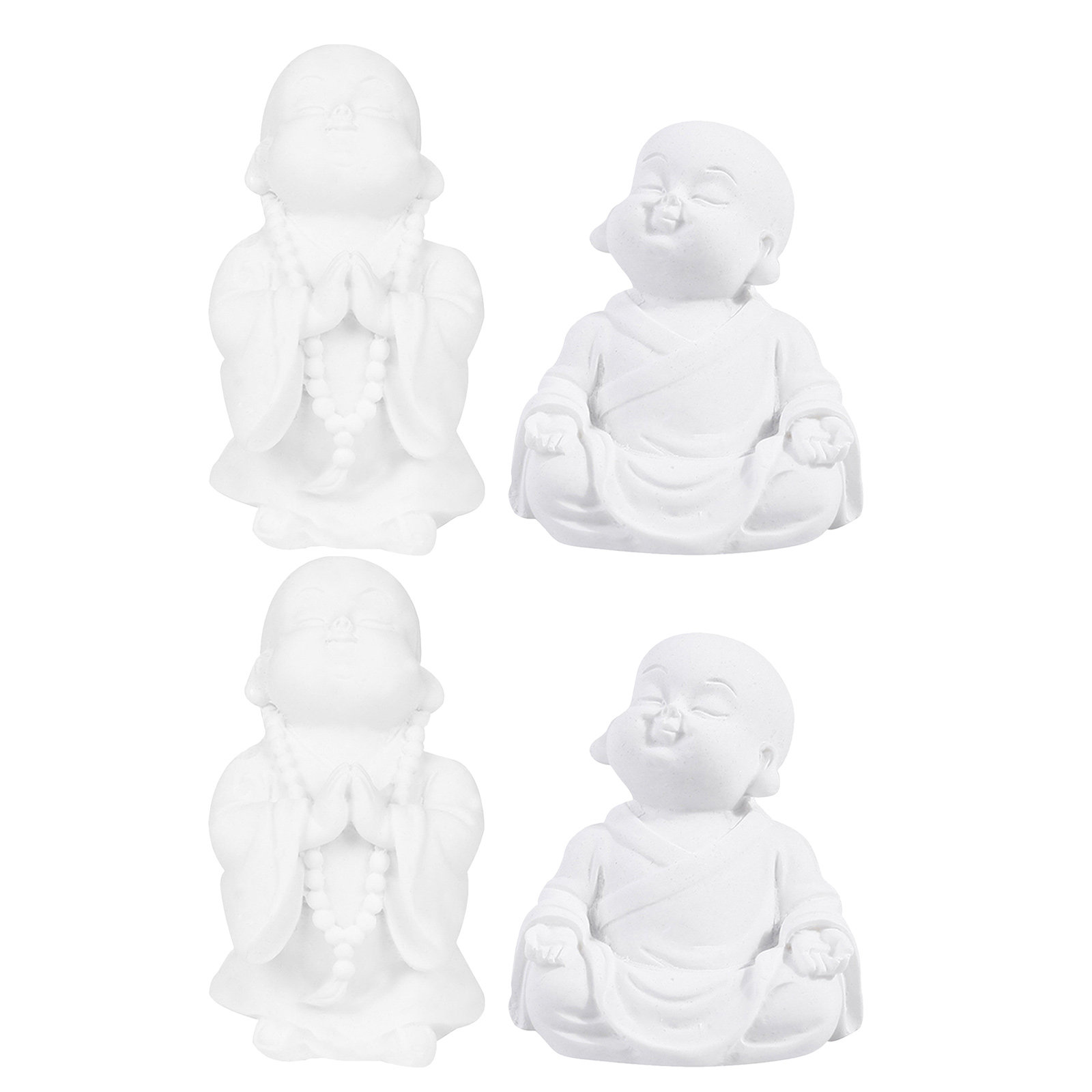 4Pcs Maitreya Buddha Statue Re - Home Office Feng Shui incelemesi ve fiyatı