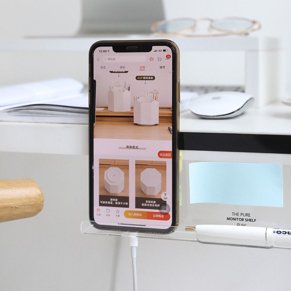 Desk Side Storage Rack Display - Home Office Organization incelemesi ve fiyatı
