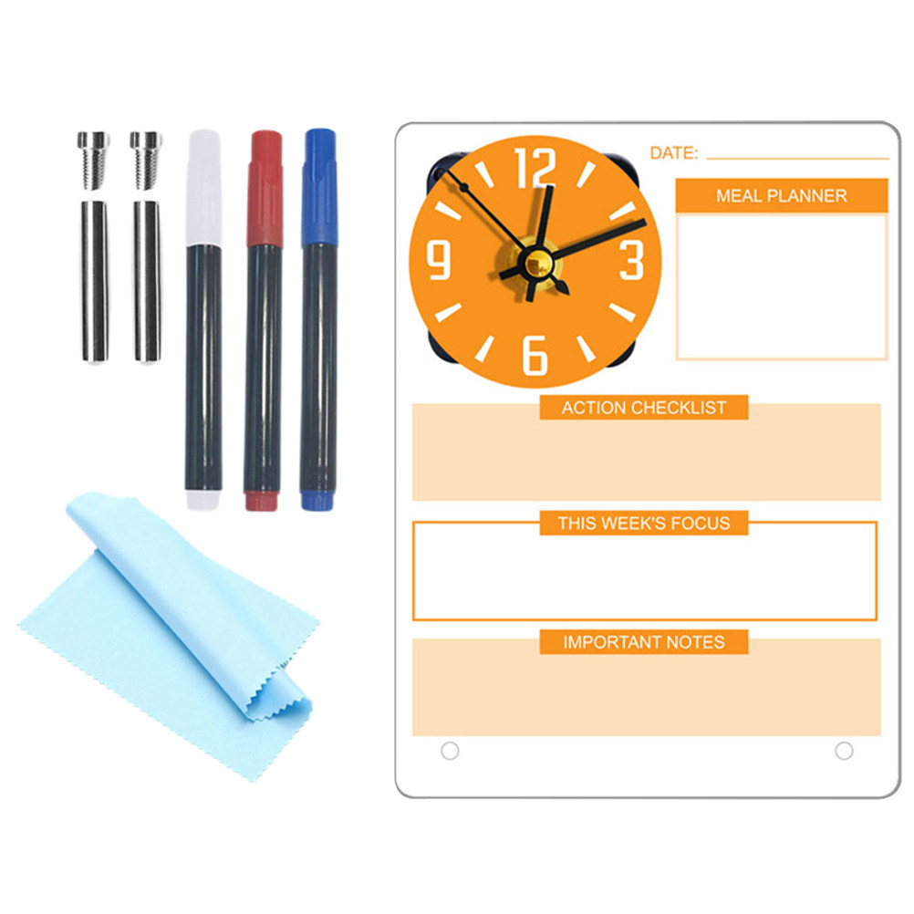 1Set Acrylic Dry Erase Planner - Home Office Organization incelemesi ve fiyatı