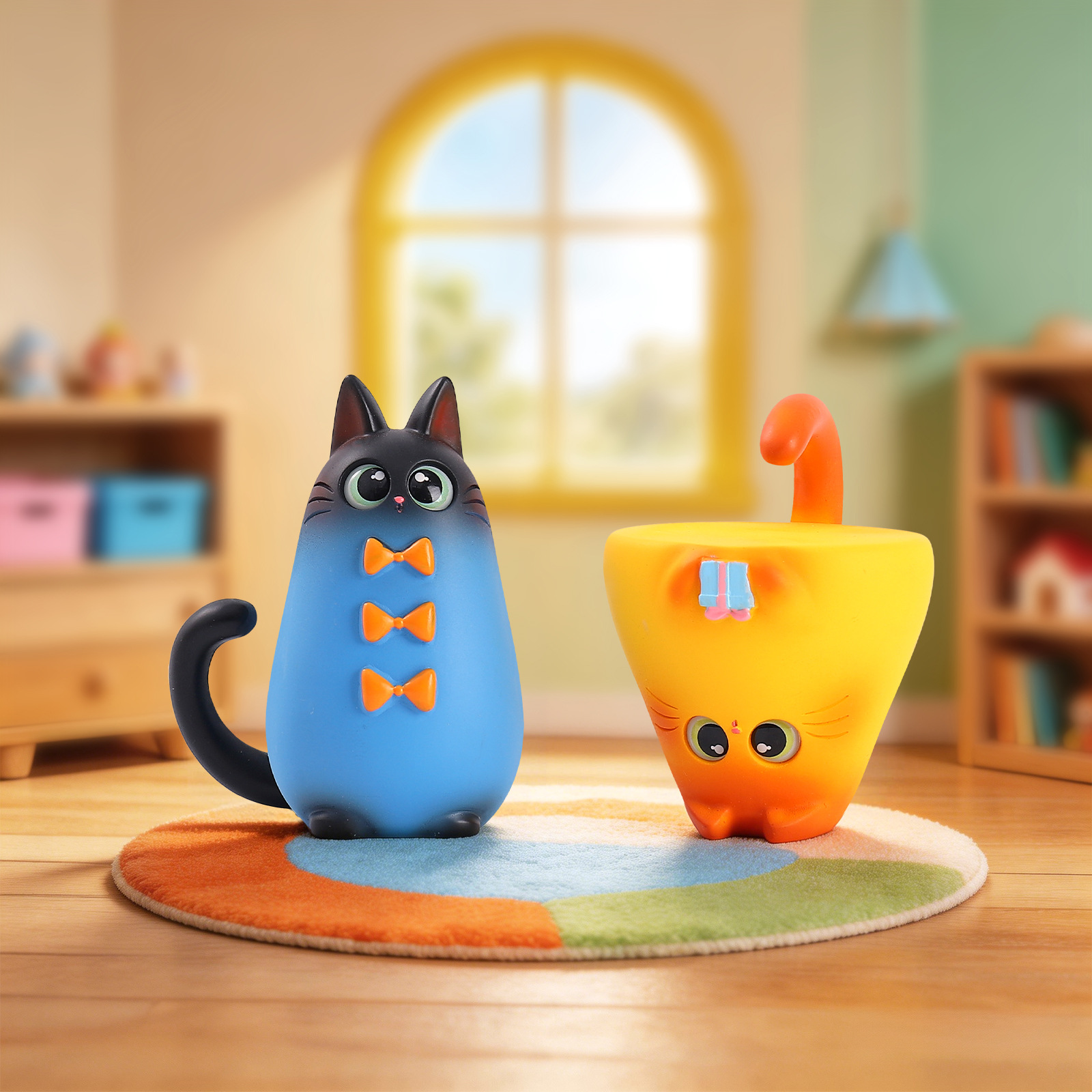 Blind Box Cat Figurine Resin C - Home Office Hidden Desk incelemesi ve fiyatı