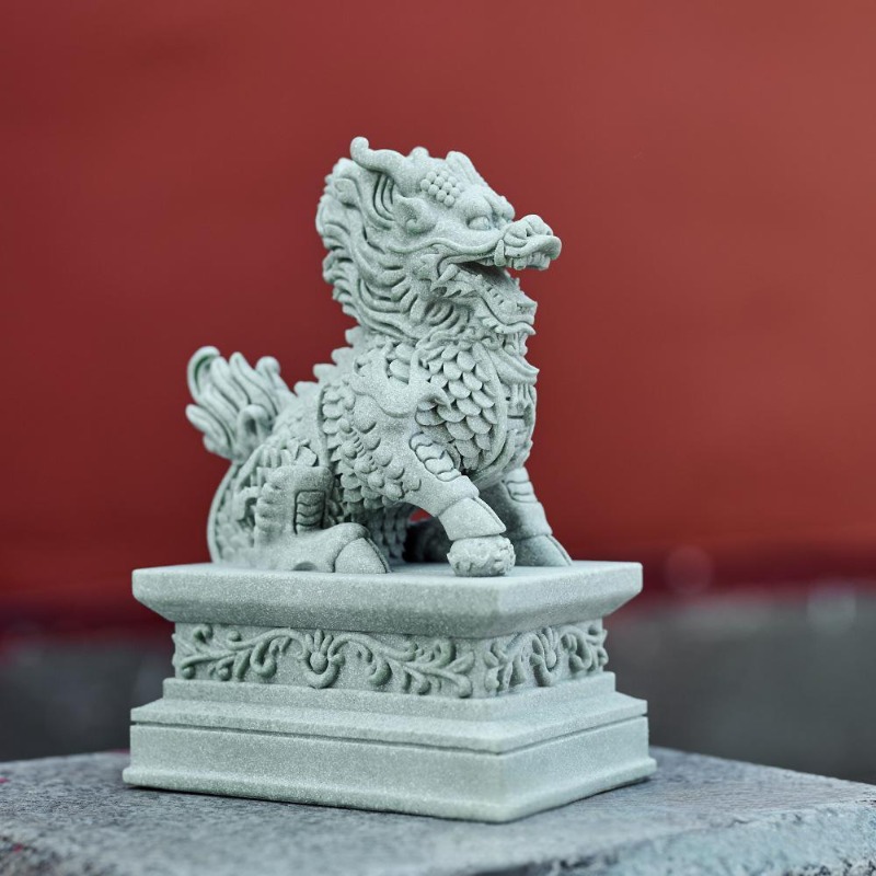 1 Pairs Guardian Kylin Statues - Home Office Feng Shui incelemesi ve fiyatı