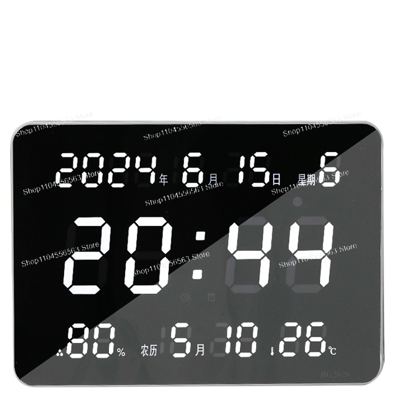 Digital Wall Clock with LED Di - Home Office Updates incelemesi ve fiyatı