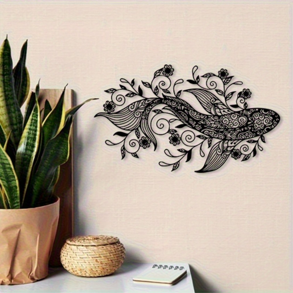 1pc Vintage Koi Fish Metal Wal - Home Office Feng Shui incelemesi ve fiyatı