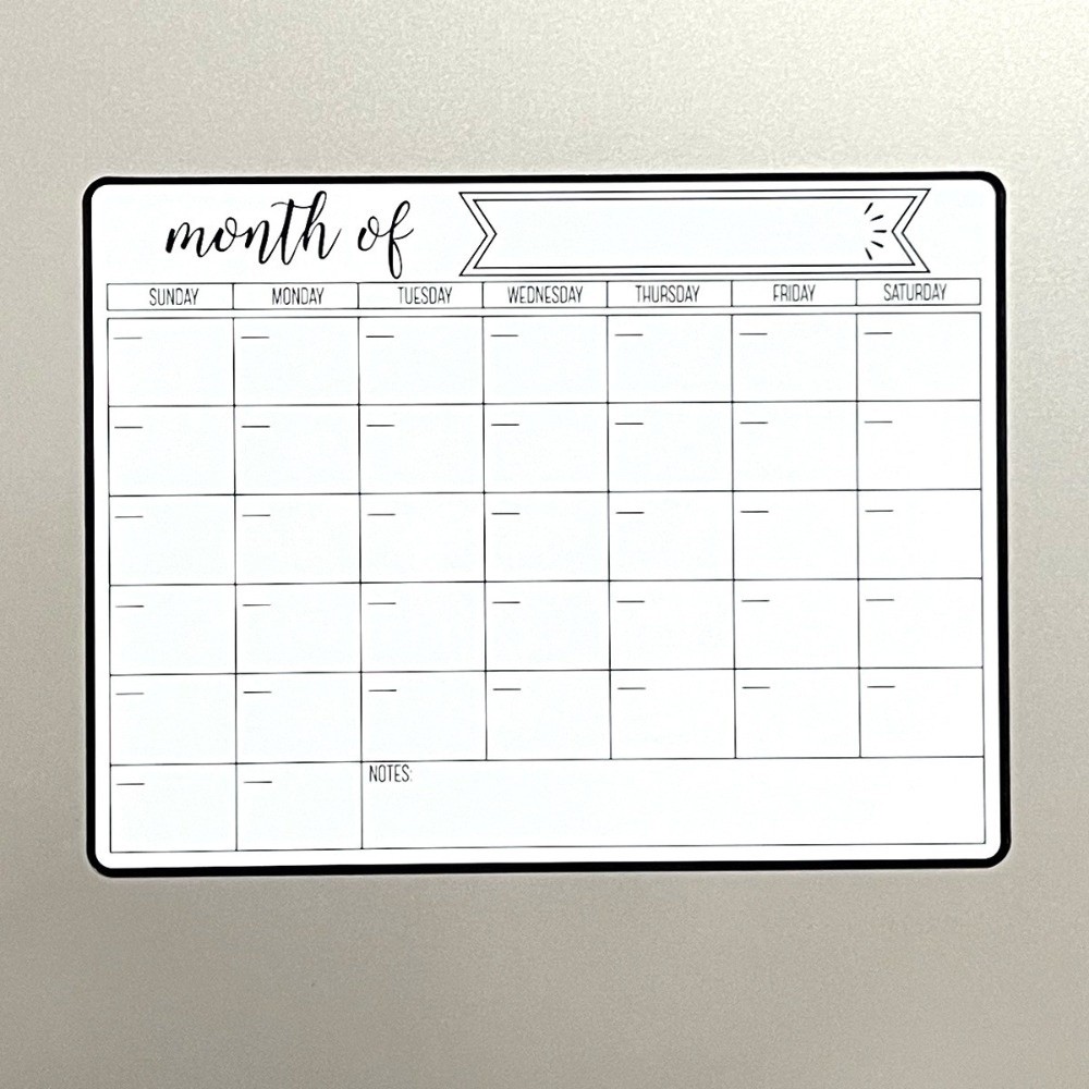 Portable Magnetic Dry Erase Ca - Magnetic Calendar Board incelemesi ve fiyatı