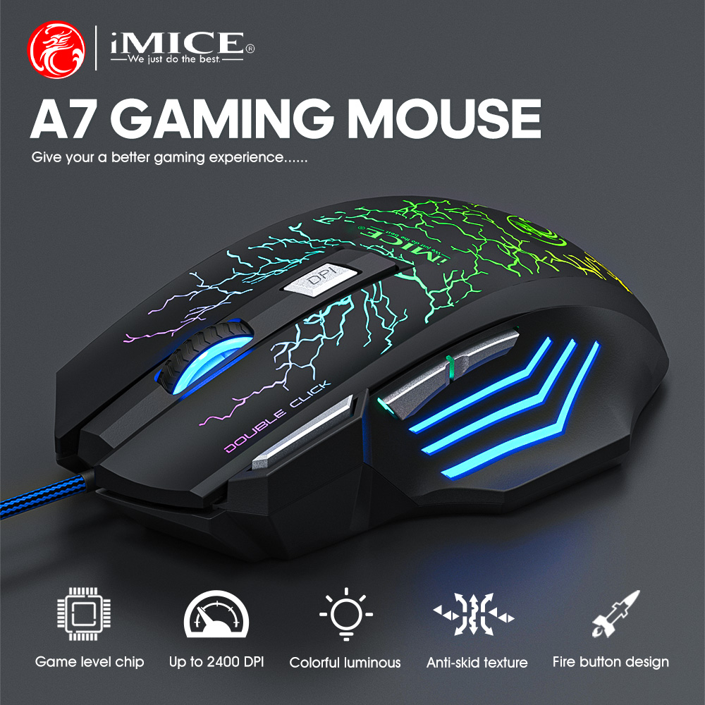 USB Wired Gaming Mouse High Pr - Home Office For Mac incelemesi ve fiyatı