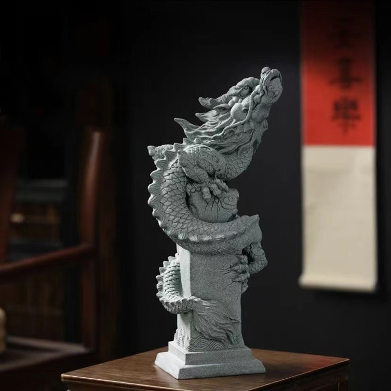 Sandstone Zodiac Panlong Drago - Home Office Feng Shui incelemesi ve fiyatı