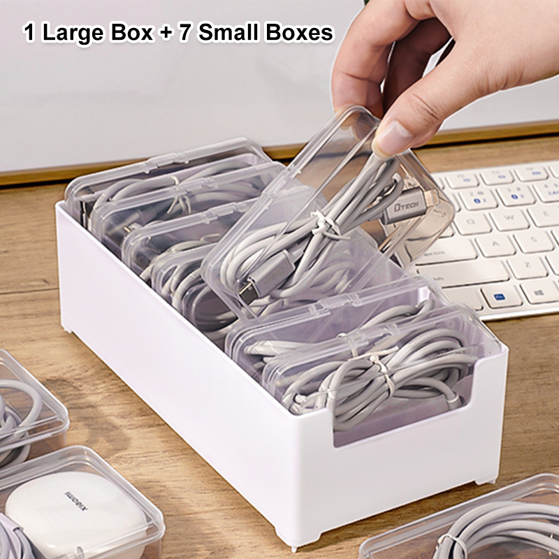 Transparent Data Cable Storage - Cable Management Box incelemesi ve fiyatı