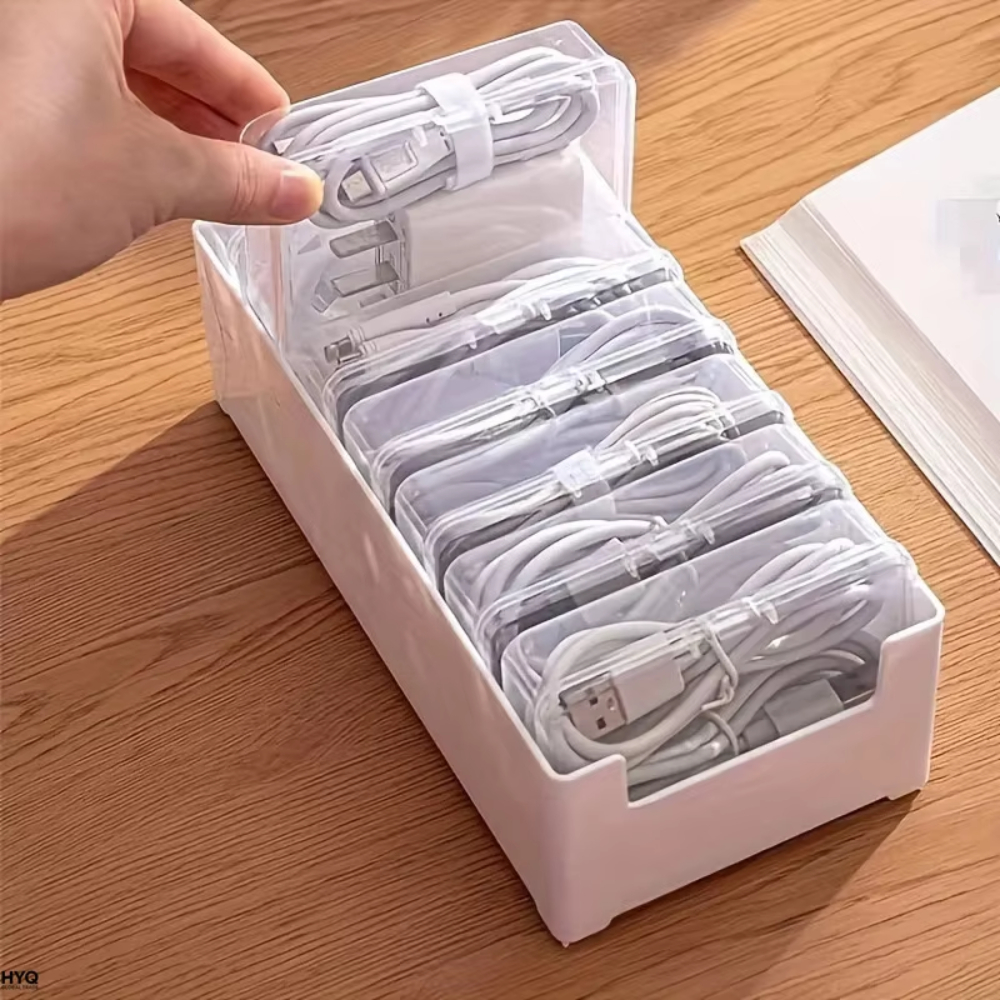 1PC Durable Plastic Cable Orga - Cable Management Box incelemesi ve fiyatı