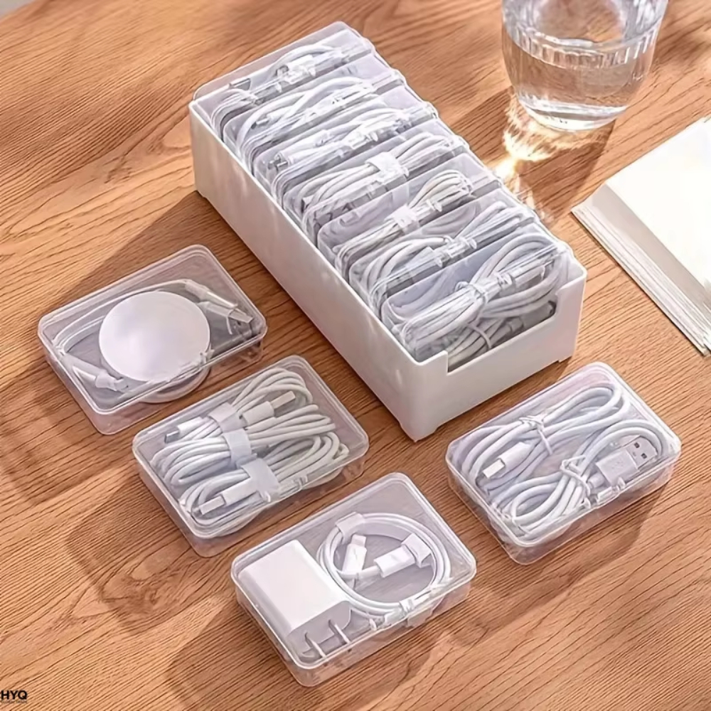 1PC Durable Plastic Cable Orga - Cable Management Box incelemesi ve fiyatı