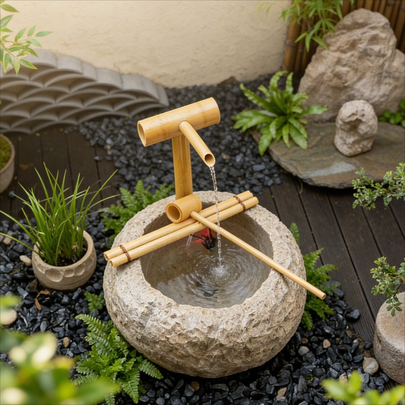 Outdoor Water Fountain  Zen Fl - Home Office Feng Shui incelemesi ve fiyatı