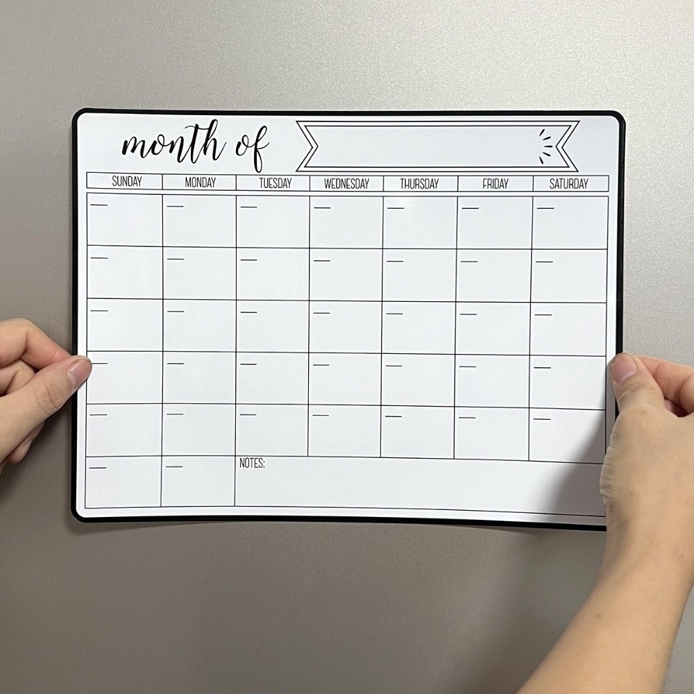 New Magnetic Dry Erase Calenda - Magnetic Calendar Board incelemesi ve fiyatı