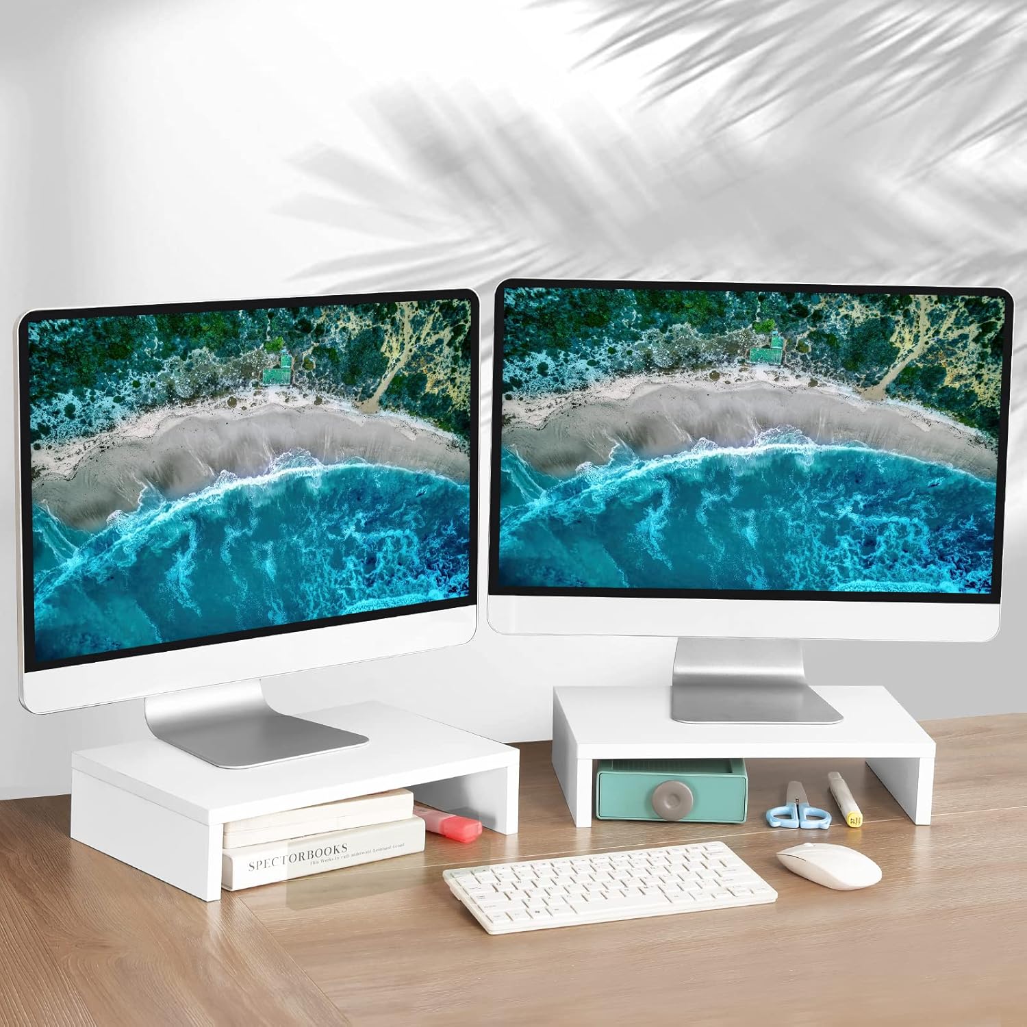White Monitor Stand Riser - 2  - Monitor Riser Stand incelemesi ve fiyatı