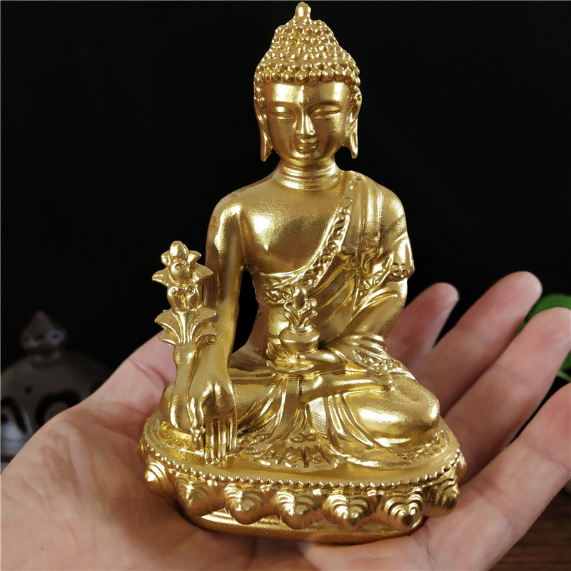Goldn Medicine Buddha Statue W - Home Office Feng Shui incelemesi ve fiyatı
