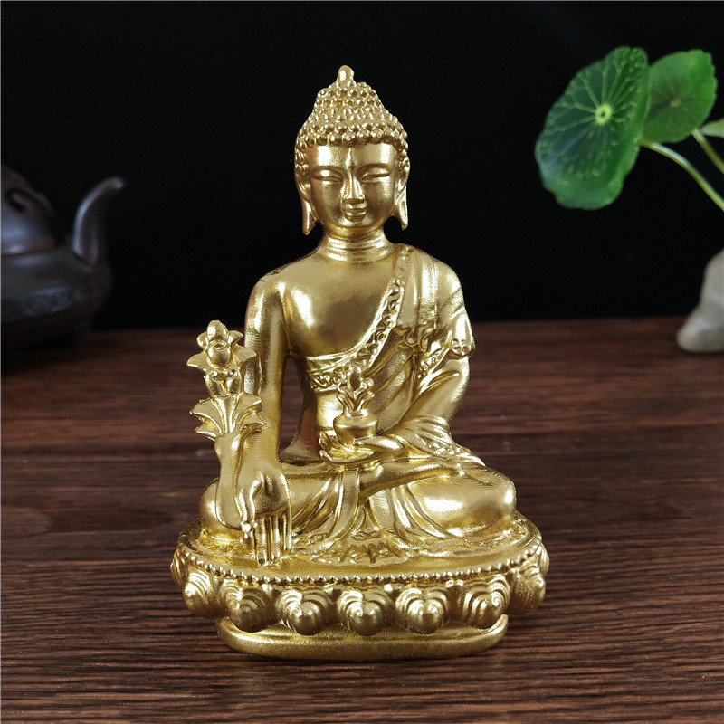 Goldn Medicine Buddha Statue W - Home Office Feng Shui incelemesi ve fiyatı