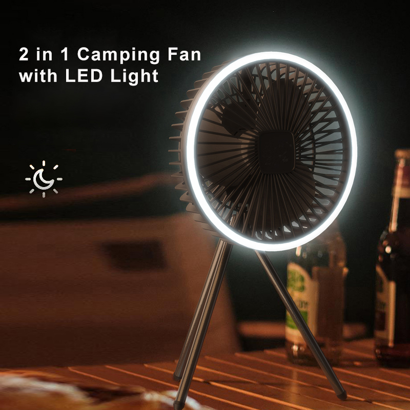 Portable Camping Fan 10000mAh  - Home Office Form incelemesi ve fiyatı