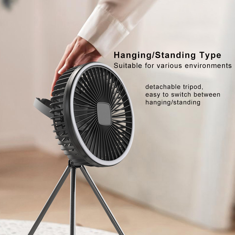 Portable Camping Fan 10000mAh  - Home Office Form incelemesi ve fiyatı